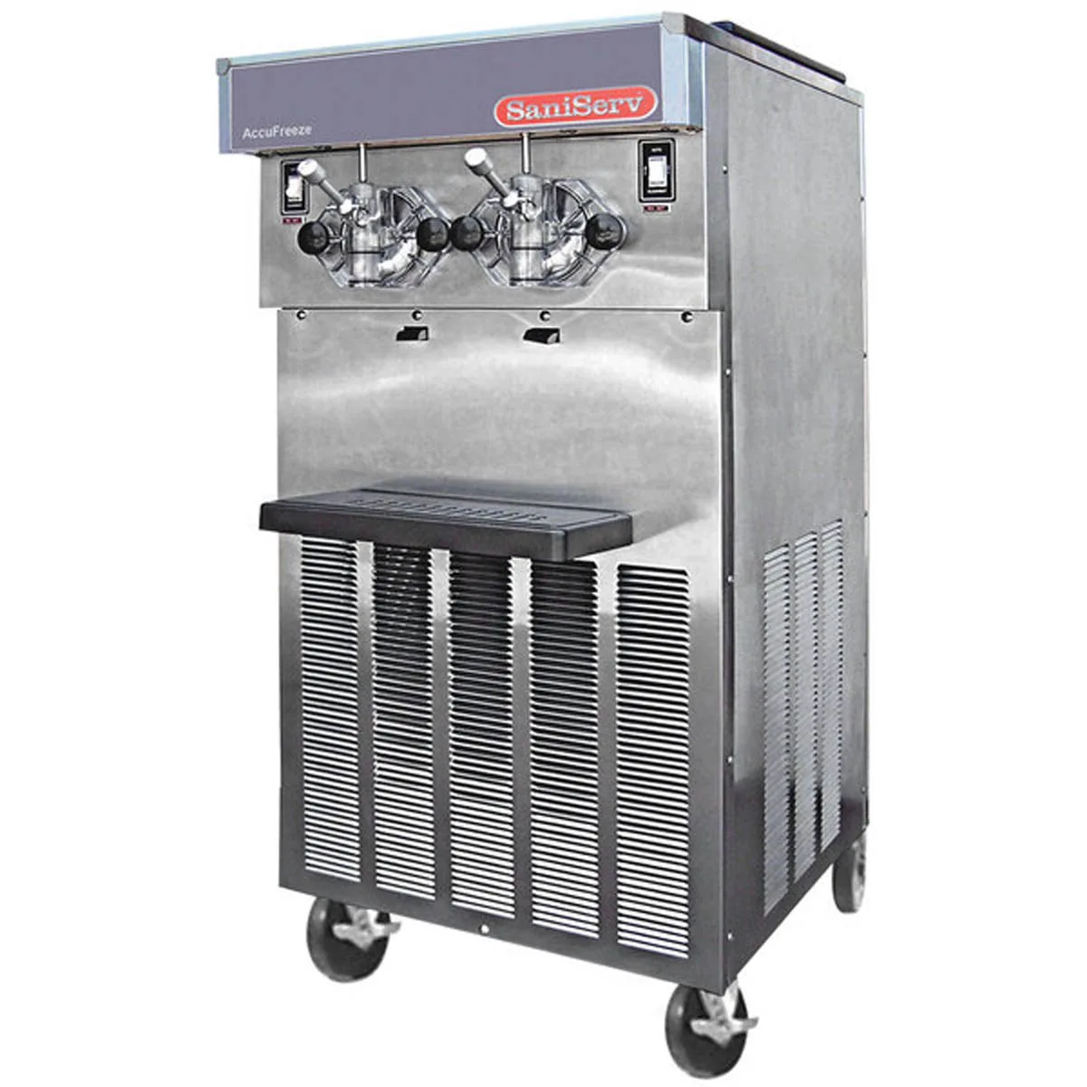 SaniServ 824 Soft Serve / Shake Combo Freezer w/ 20-Qt. Mix Capacity Per Side, Floor Model
