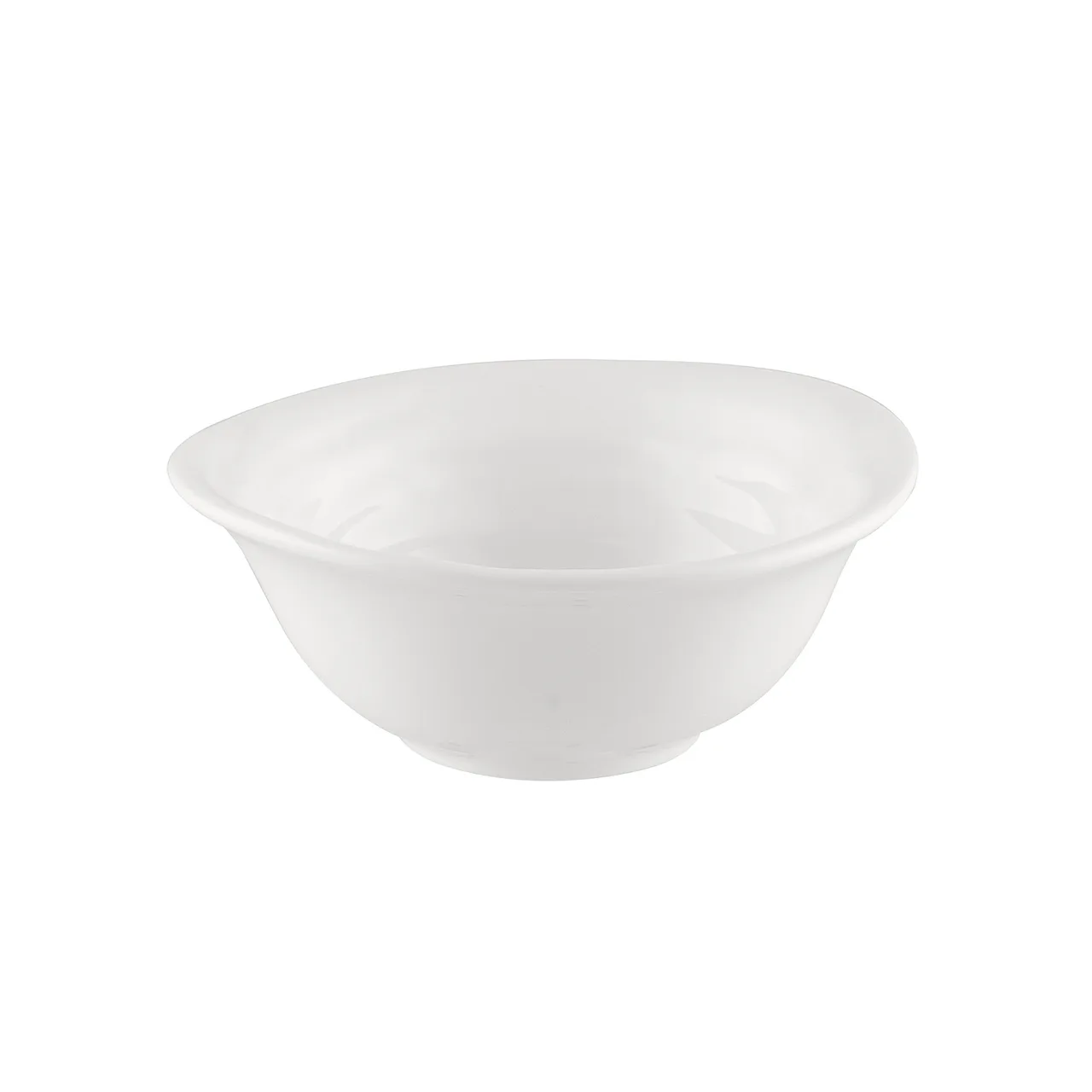 CAC China BHM-B4 Bahamas Bowl, 3.25oz, 4-1/4" Dia., Round, Embossed, Porcelain, Bone White - Dozen