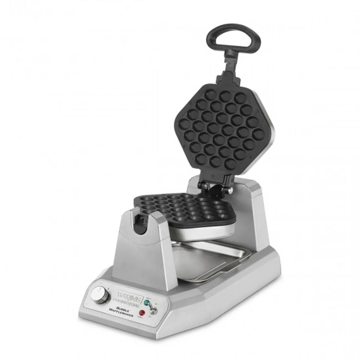 Waring WBW300X Bubble Waffle Maker/Baker, Heavy-Duty,Nonstick Plates