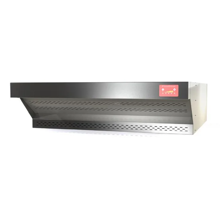Omcan USA 41603 Stainless Steel Exhaust Hood for Single (40637) & Double (40638) Fuoco Series, 48 in Wide
