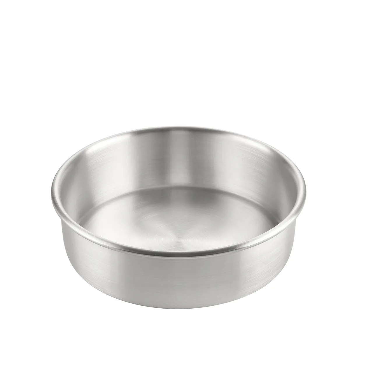 CAC China B1CP-103 Professional Round Cake Pan, 10" Diameter x 3" Height, Heavy‑Gauge Aluminum Baking Pan