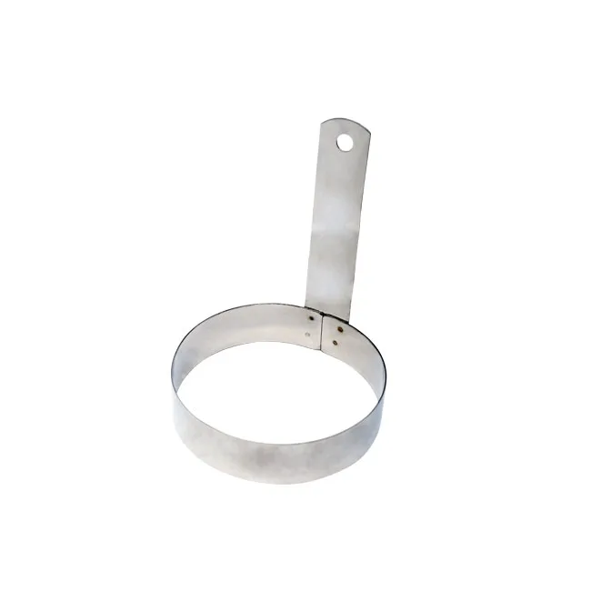 Omcan USA 80771 Egg Ring – 3" Stainless Steel Kitchen Accessory for Perfect Round Eggs