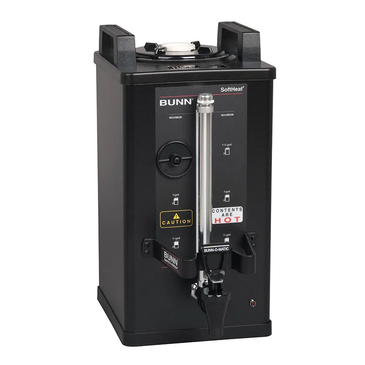 BUNN 27850.0004 10" Soft Heat® Coffee Server, 1.5 G / Black (fits on Single SH and Dual SH Brewers)