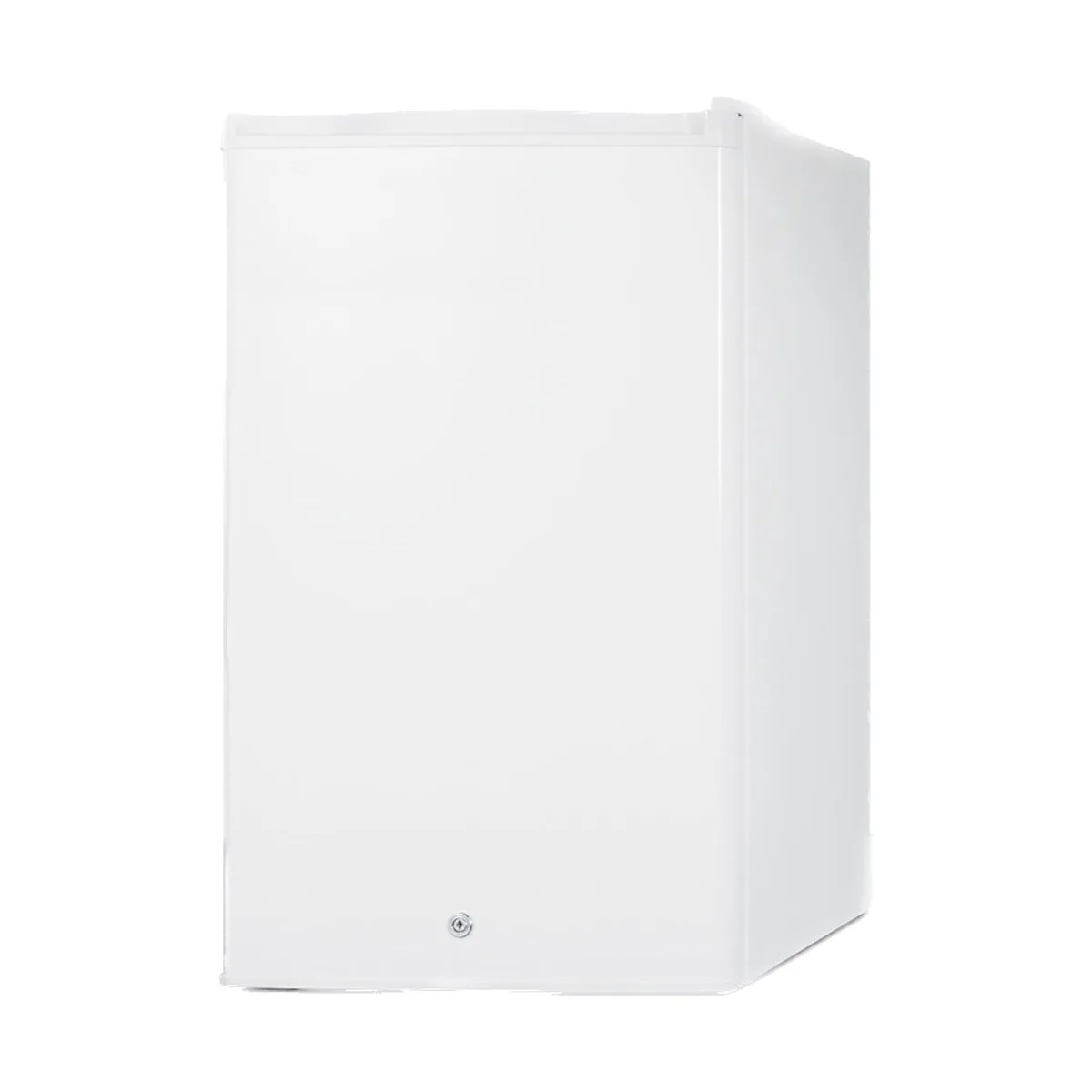 Summit FF31L7BI 17" Built-in Compact Refrigerator in White, w/ Door Lock, 2.5 cu. ft.