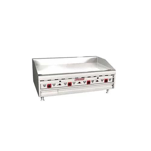 Magikitchn MKG-48 48" Countertop Gas Griddle, Snap-Action Thermostat , 1" Steel Plate, 120.000 BTU