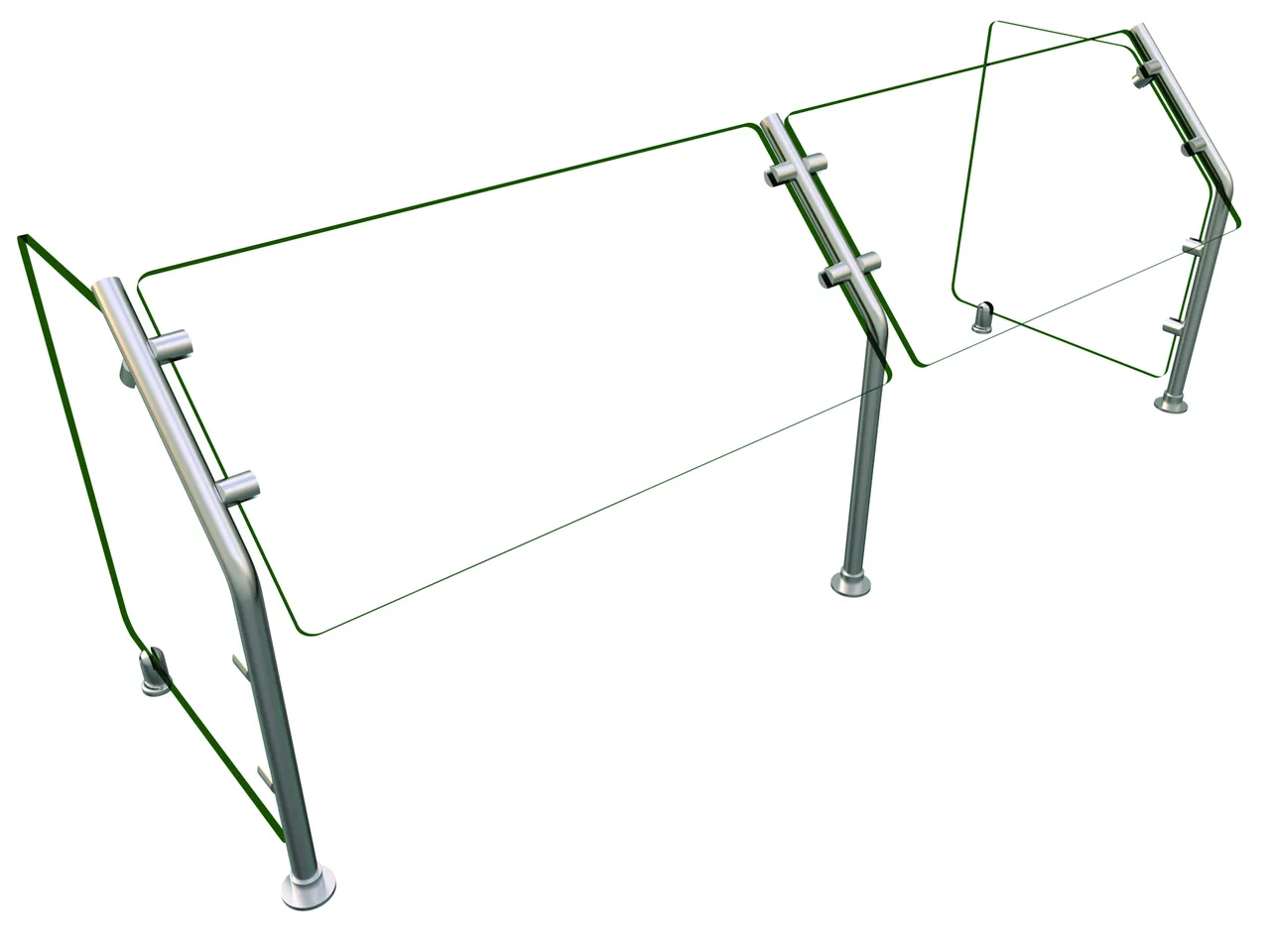 Hatco ES31-60 Flav-R-Shield™ Es31 Food Shield, Self Service, 60"W X 18"D X 22"H
