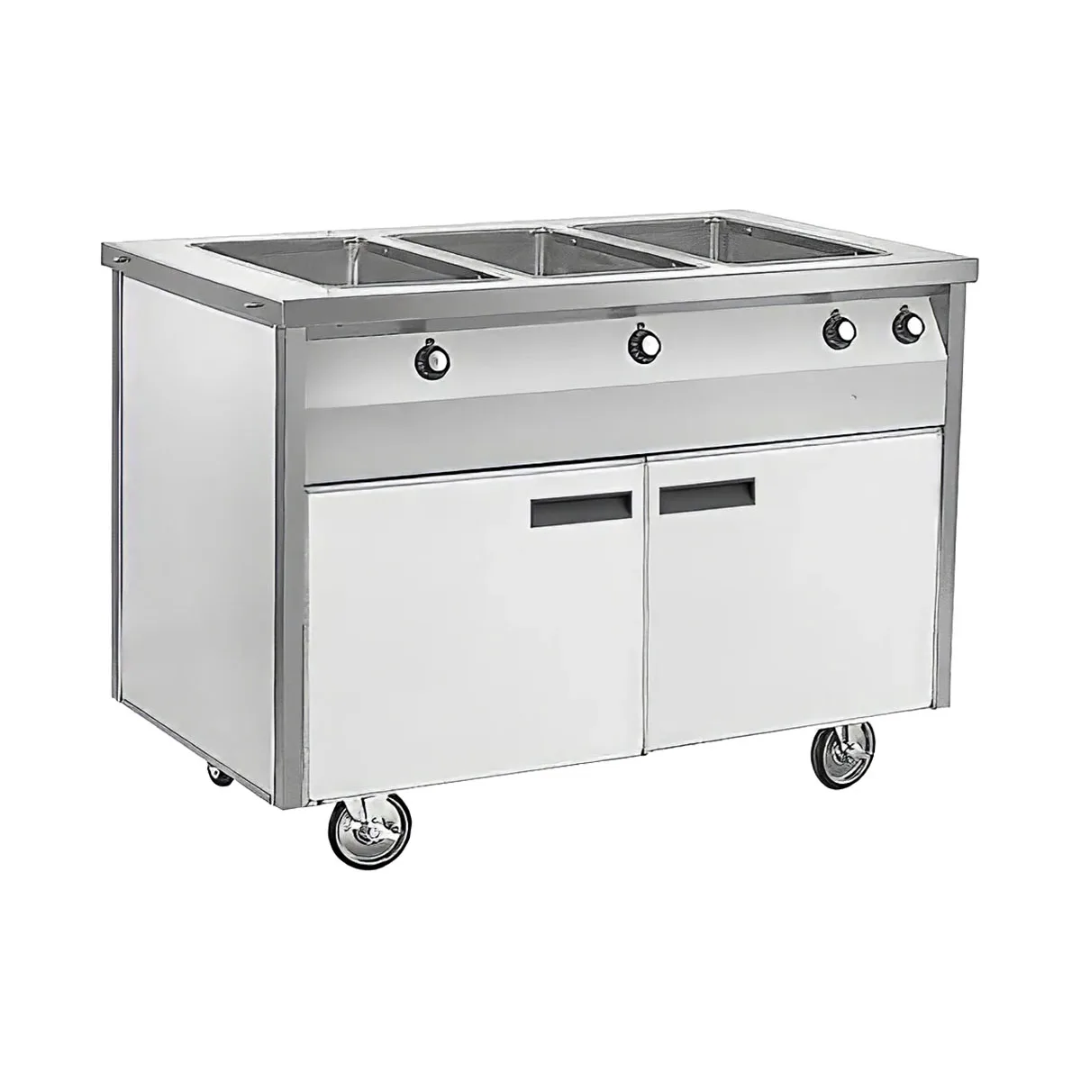 Randell RAN HTD-2S 30" Electric Hot Food Table, (2) Hot Food Wells