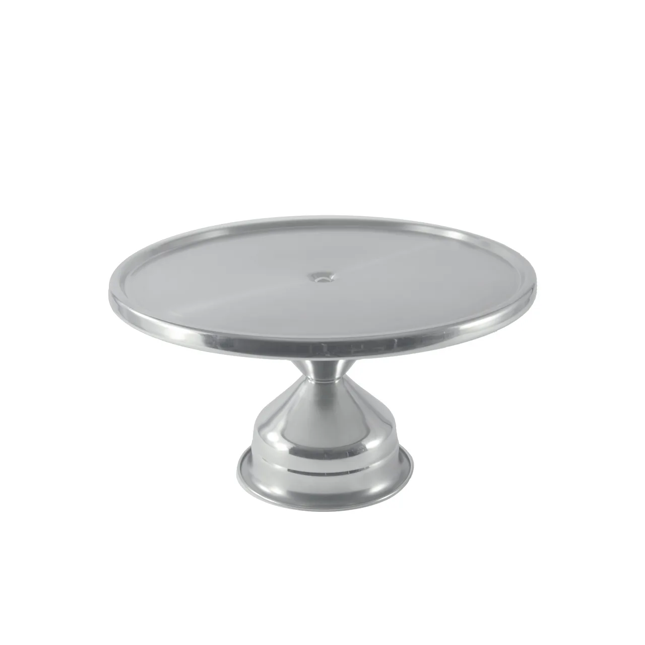 CAC China SCKS-13 - 13" Diameter x 7" Height Stainless Steel Cake and Pie Display Stand