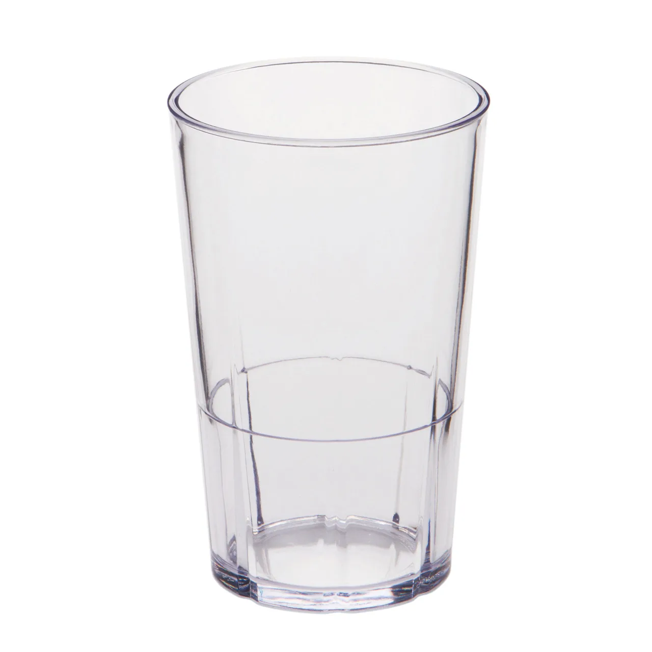 Cambro LDT10152 - 10 oz Clear SAN Tumbler, 2-7/8" Dia × 4-1/2" H, Dishwasher Safe, NSF Certified