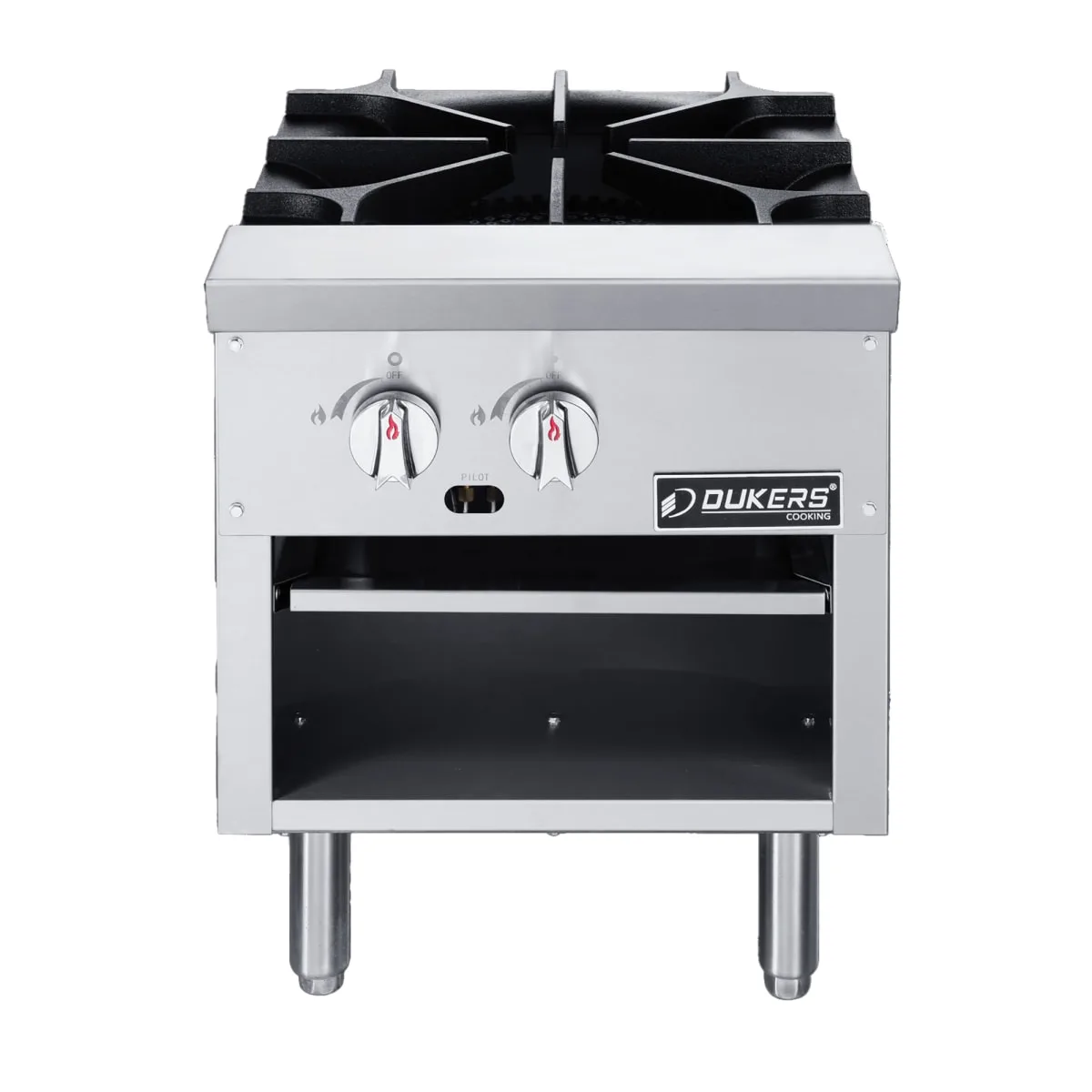 Dukers DCSPA1 1 Burner Stock Pot Range, Convertible