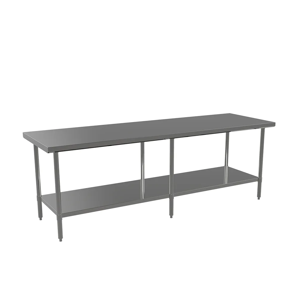 Atosa USA ST3096EC Stainless Steel Top 85" - 96" Work Table