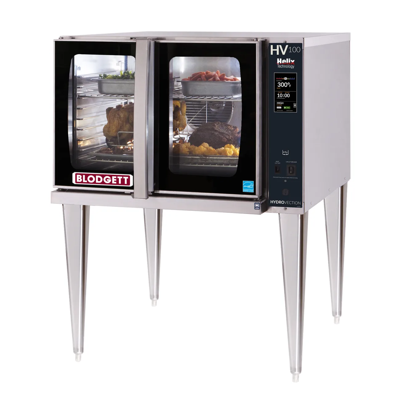 Blodgett HVH-100G SGL Hydrovection™ Oven with Helix Technology, Gas