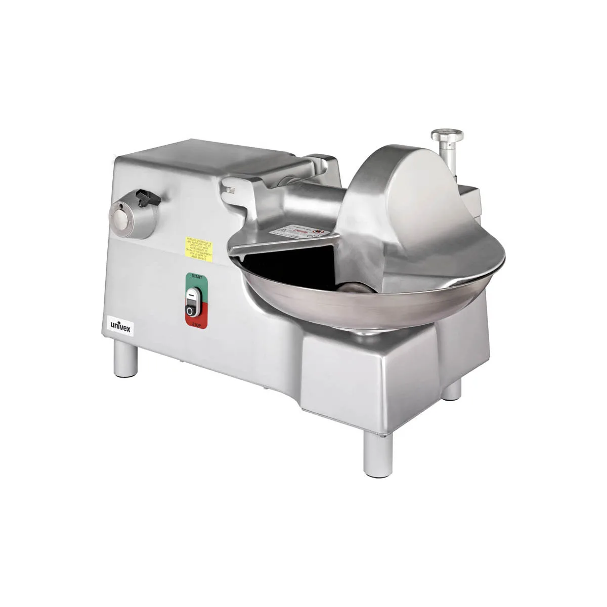 Univex BC18 Bowl Cutter with 18" Diameter Bowl and Built-In #12 PTO HUB, 1 hp