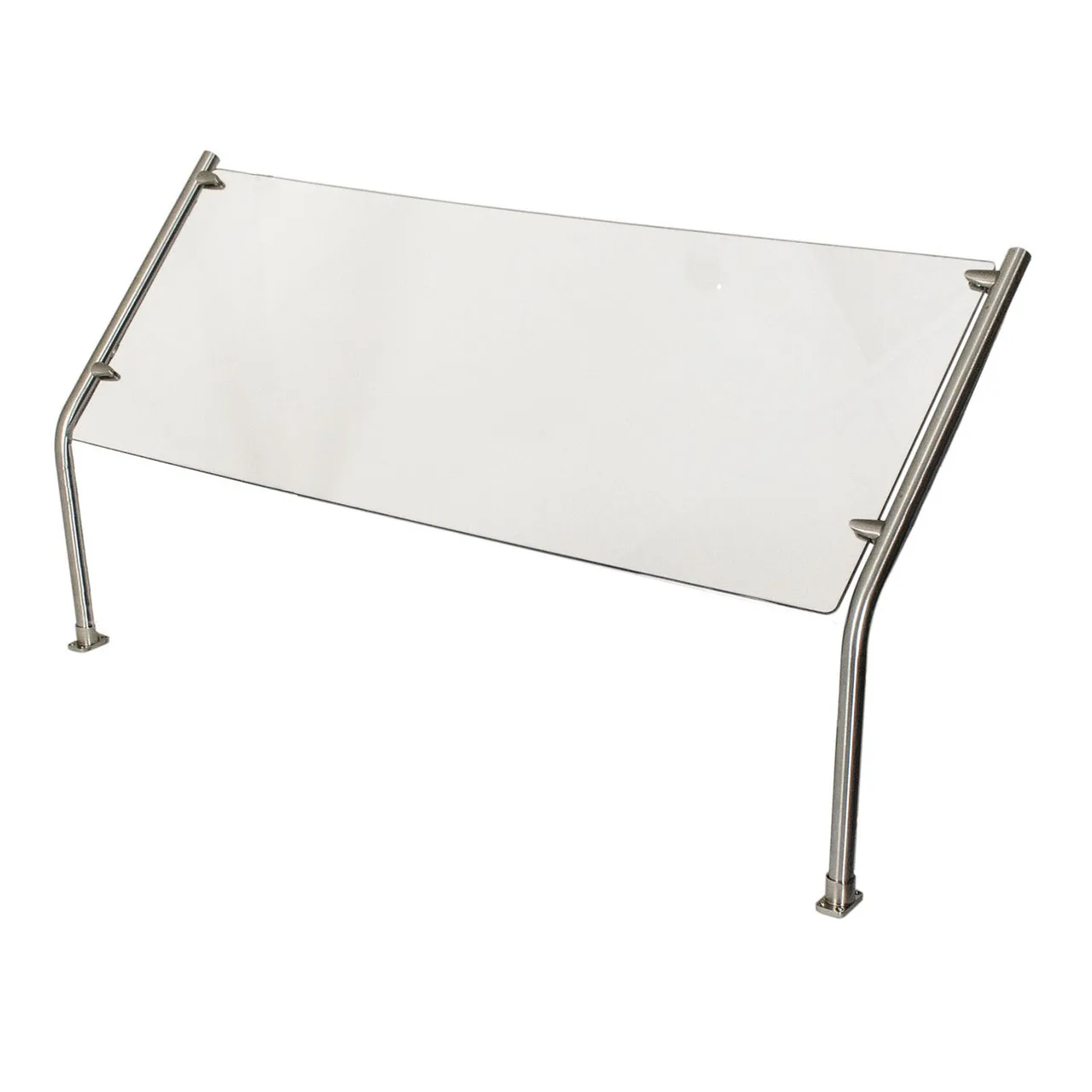 BK Resources SG-45SS-72 45° Angled Sneeze Guard, Self-Serve Style