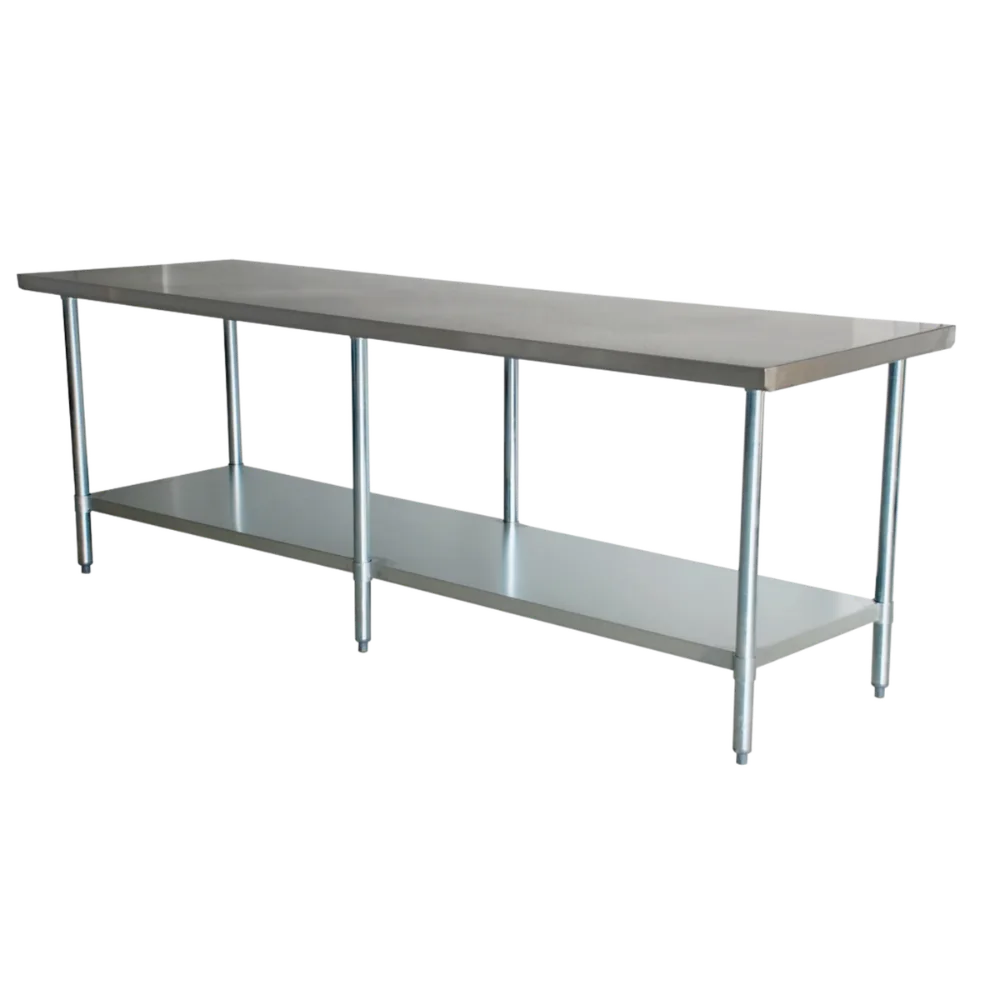 Omcan USA 45155 (45155) Work Table, 108"W X 30"D X 34"H