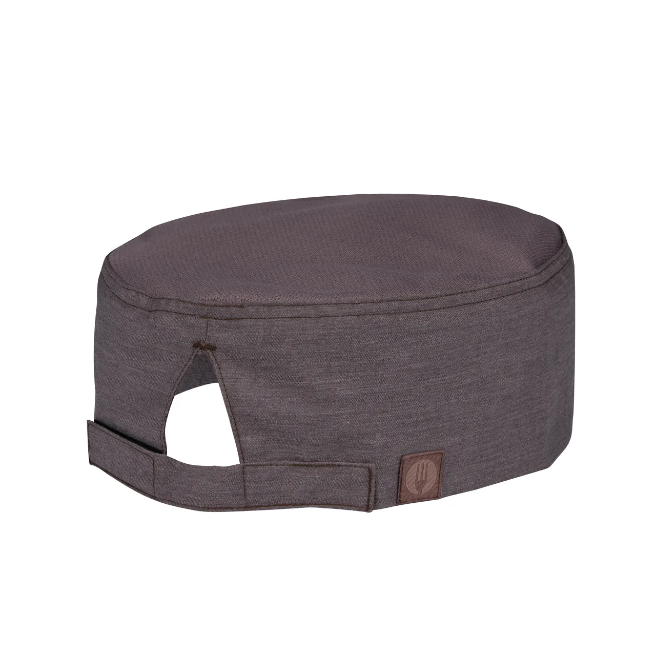 Chef Works HBA01-GPG-SM Springfield Beanie, Graphite Gray Poly/Cotton, Velcro Closure, One Size