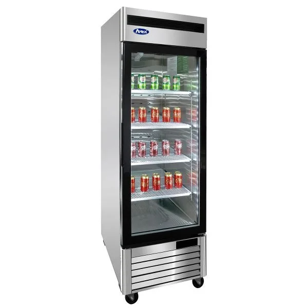 Atosa USA MCF8701GR 27" One Glass Door Freezer Merchandiser, 19.1 cu. ft.