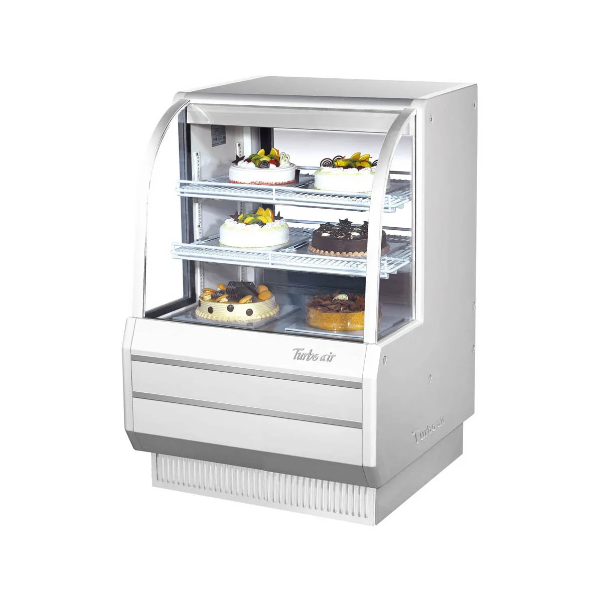 Turbo Air TCGB-36-W(B)-N 37" Refrigerated Bakery Display Case