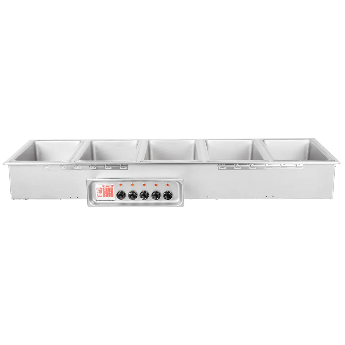 APW Wyott HFW-5S Hot Food Well Unit, Drop-In, Electric, (5) 12" X 20" Wells