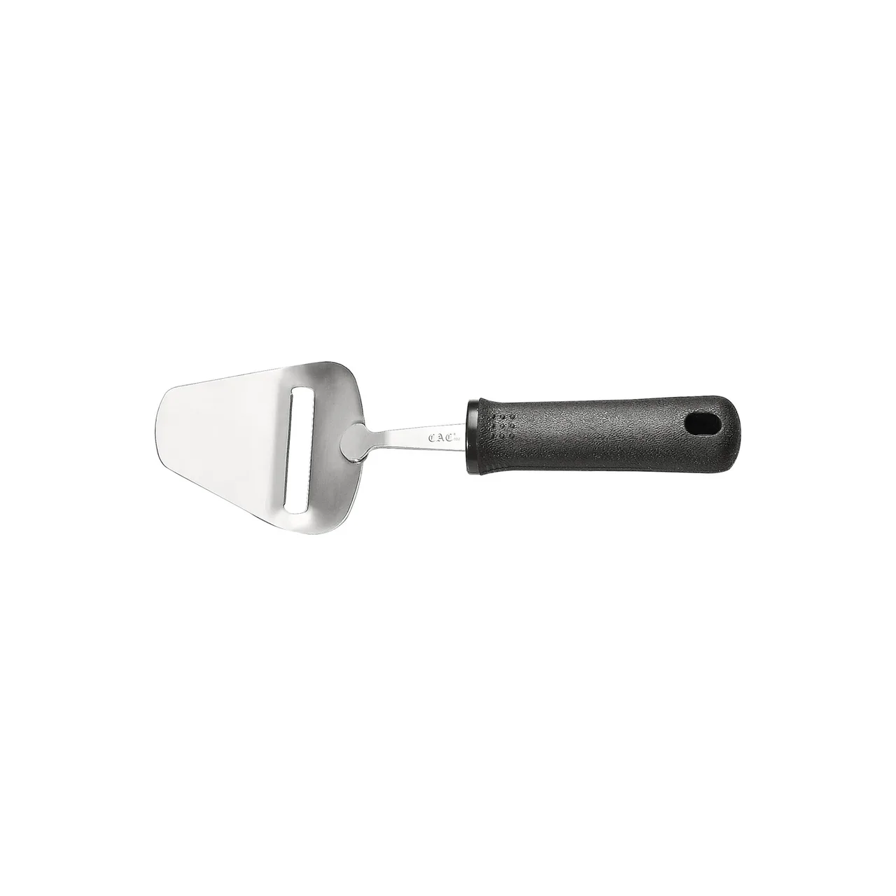 CAC China KTCG-CP04 ComfyGrip Cheese Plane, 8-5/8", Black Soft-Touch Handle, Stainless Steel, Safe