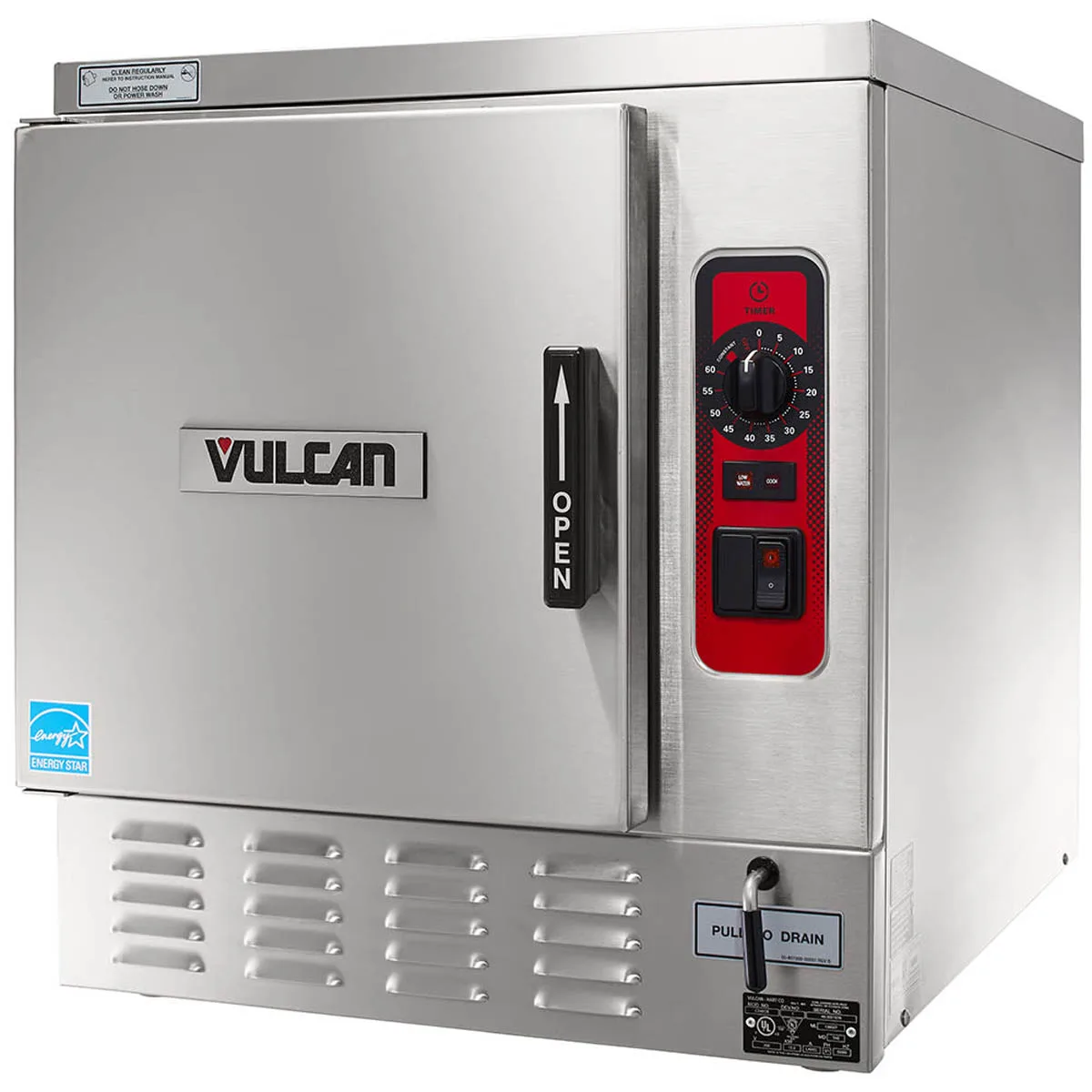 Vulcan C24EO5AF  5 Pan Boilerless Electric Countertop Steamer w/ Auto-Fill, 12 kW