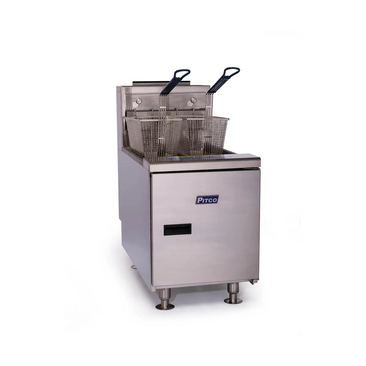 Pitco SGC-S Solstice™ Full Pot Countertop Gas Fryer w/ 35 lbs Capacity, Millivolt Controls, Natural Gas