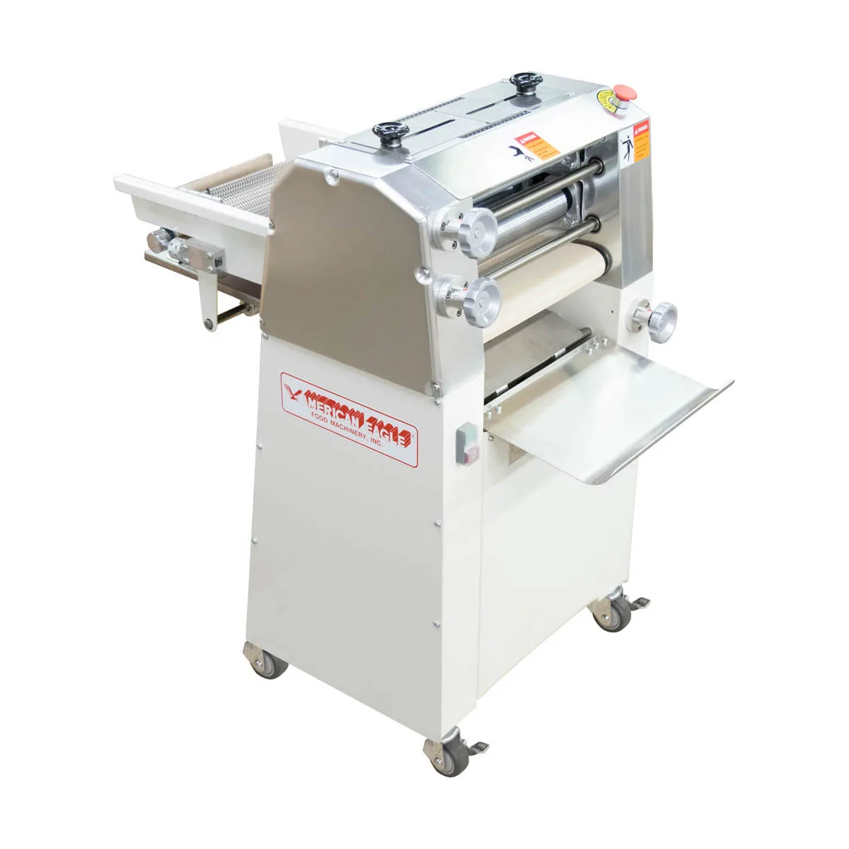 American Eagle AE-DM31 Floor Model Dual Level Dough Bread Moulder, 600-800 Dough Pieces/hr, 12" Rollers, 1/2 HP