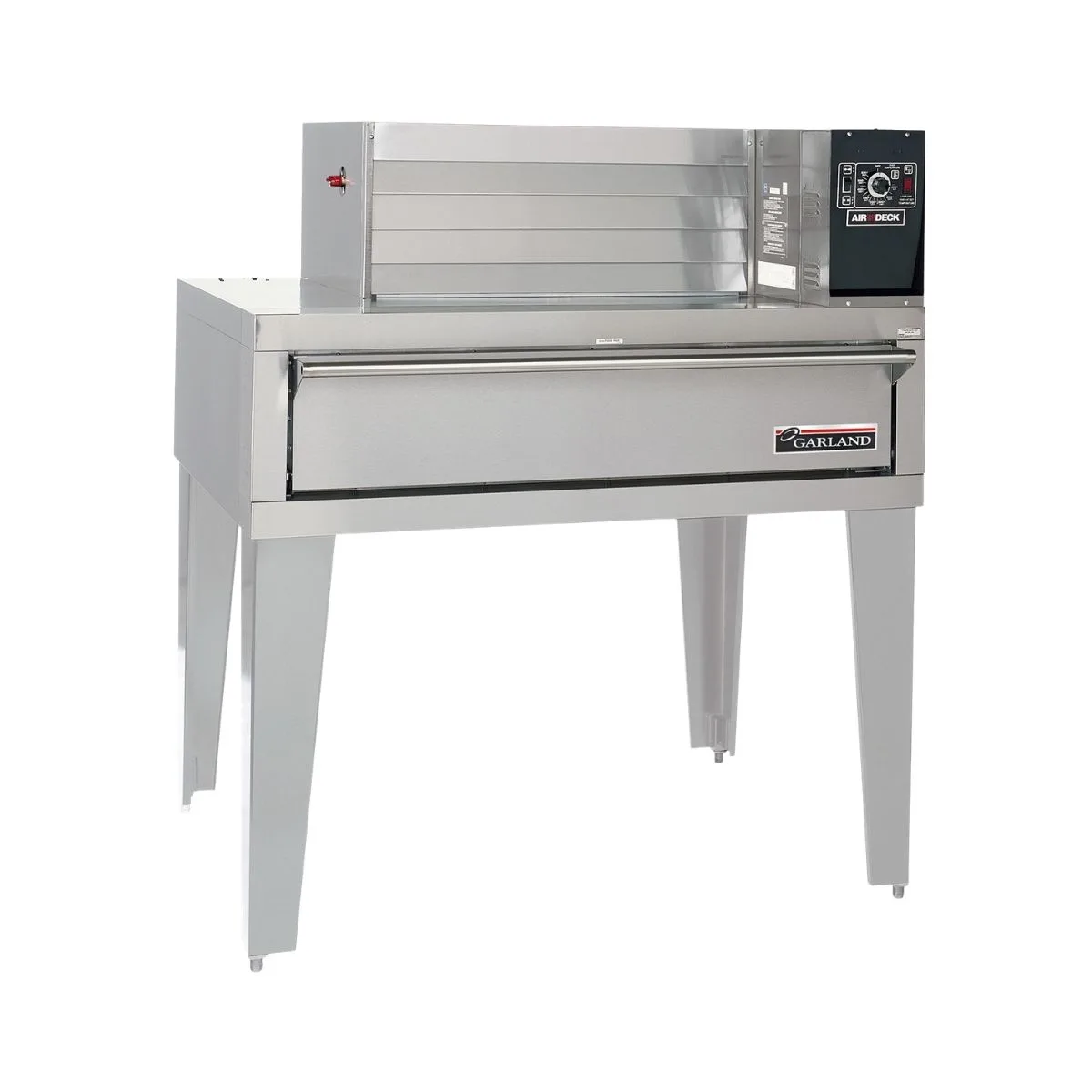 Garland US Range G56PT 63" Single Air Deck Gas Pizza Oven with Top Mounted, 80.000 BTU