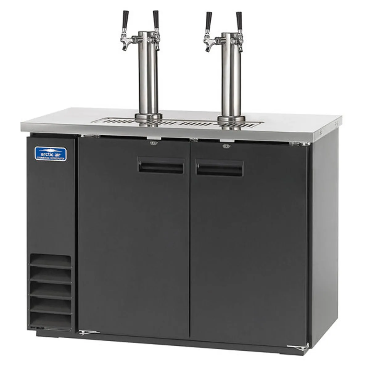 Arctic Air ADD48R-2 49" Direct Draw Draft Beer Dispenser, 12.5 cu. ft., 2 Kegs Capacity