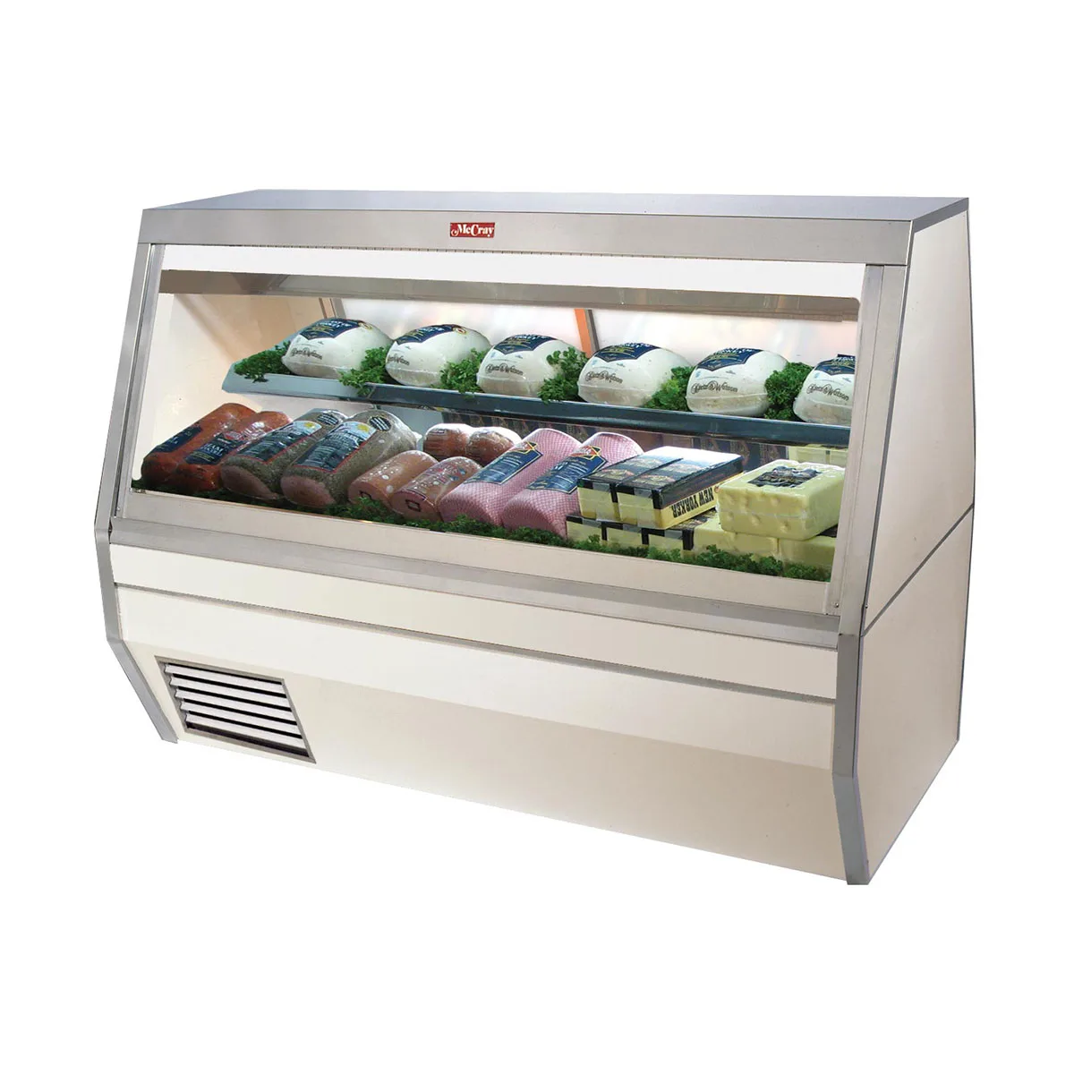 Howard-McCray SC-CDS35-8-LED 95" Flat Refrigerated Deli Display Case