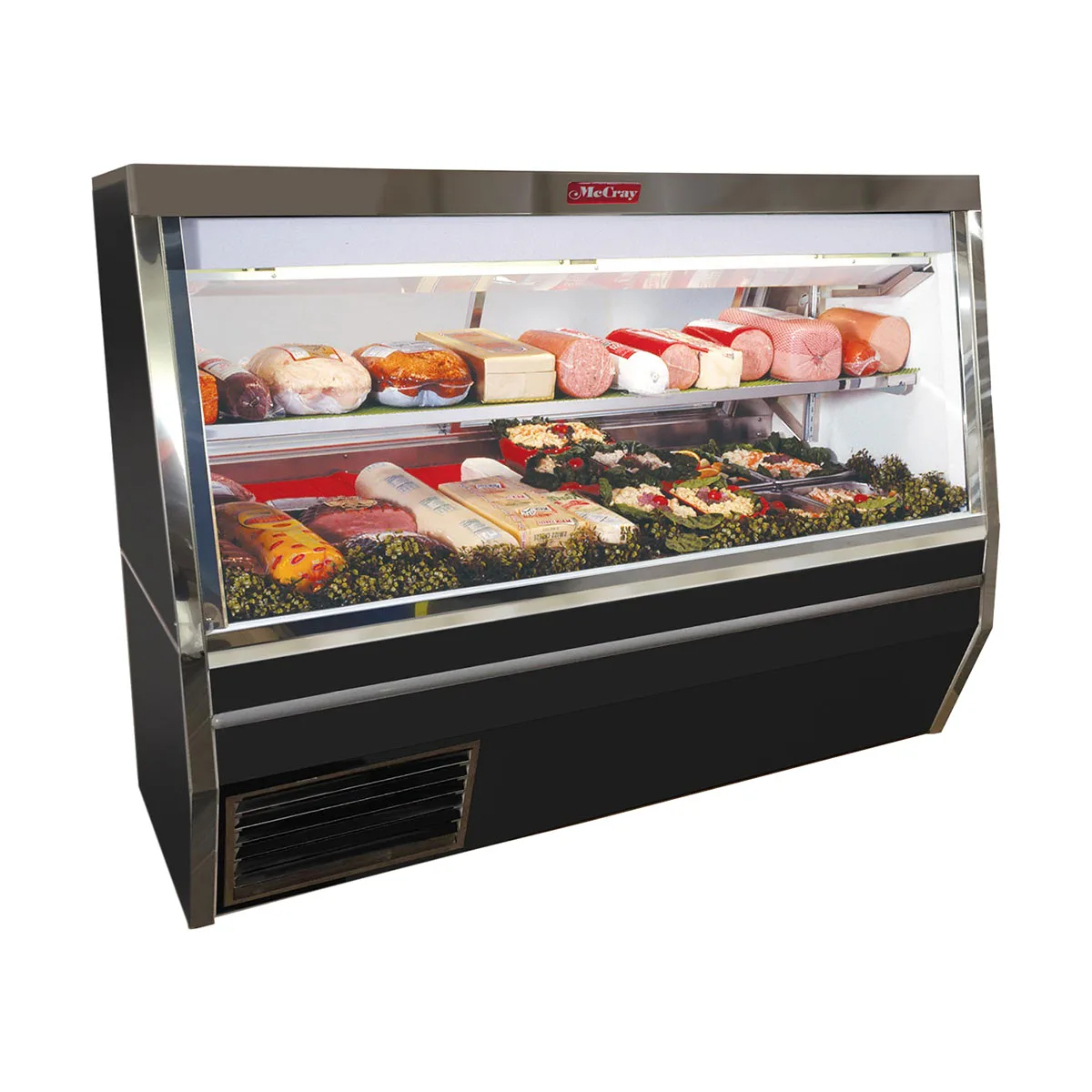 Howard-McCray SC-CDS34N-6-BE-LS-LED 72" Flat Refrigerated Deli Display Case