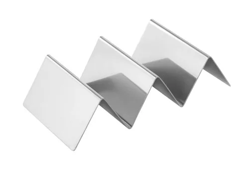 Omcan USA 47348 - 2-3 Slot Stainless Steel Taco Holder, Servingware Accessory