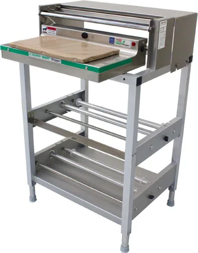 Omcan USA 47480 2‑Roll Floor Wrapping Machine with Hot Plate, 0.13W, 115V 60Hz, 1-Phase, Film & Shrink Wrapping