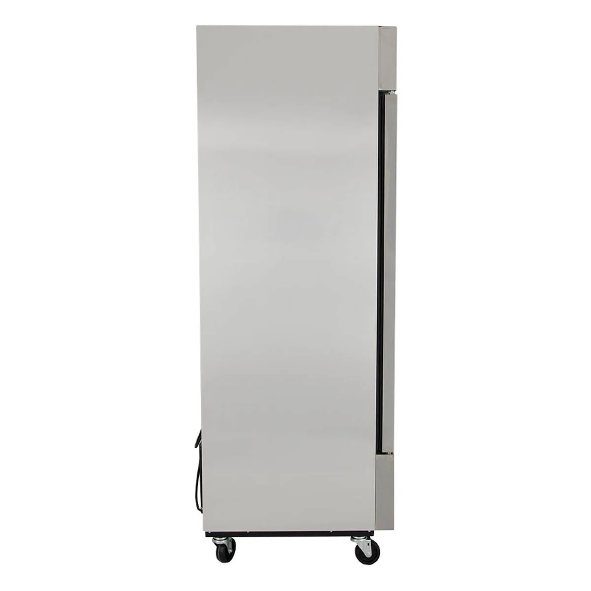 True T-35G-HC~FGD01 39" 2-Section Reach-In Refrigerator w/ 2 Glass Doors, Bottom Mount, Stainless Steel Front-Aluminum Sides