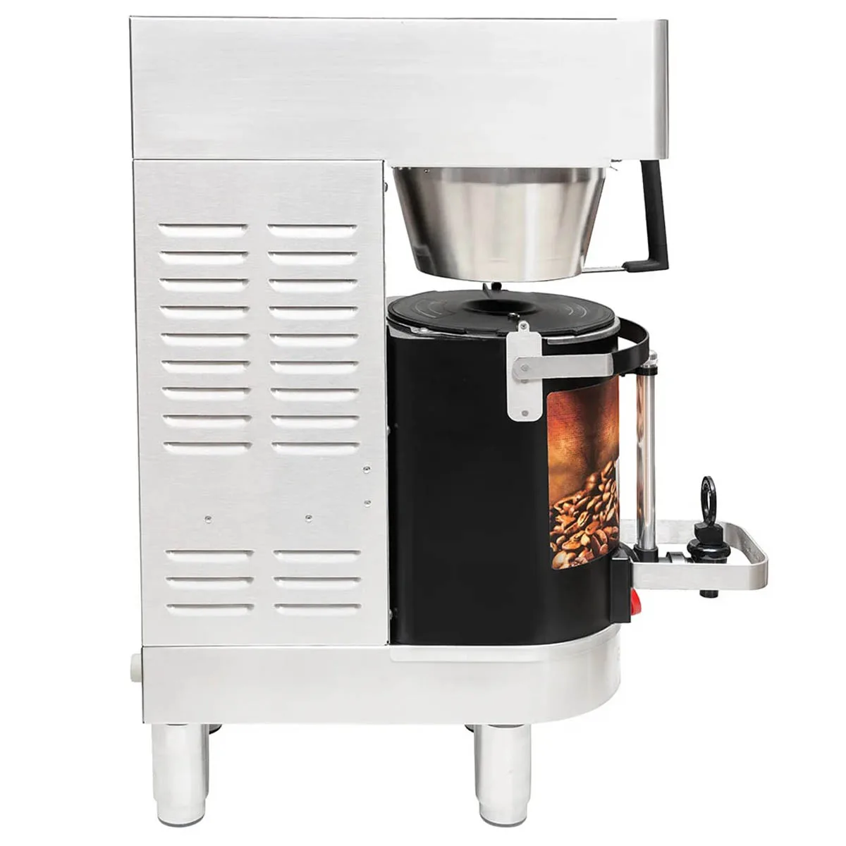 Grindmaster PBC-1A Single Coffee Brewer for Thermal Server For 1.5-Gal Air-Heated Shuttle 