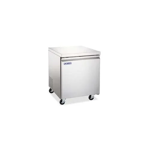 Omcan USA 59053 27" 1-Door Undercounter Freezer, Stainless Steel, 6.3 cu. ft.