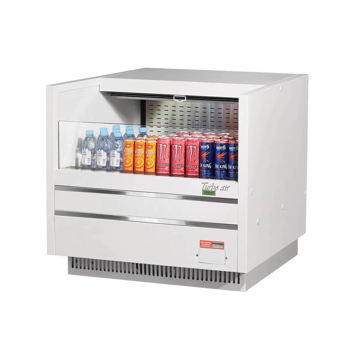 Turbo Air TOM-36UC-W(B)-N 36" Drop In Open Refrigerated Deli Display Case