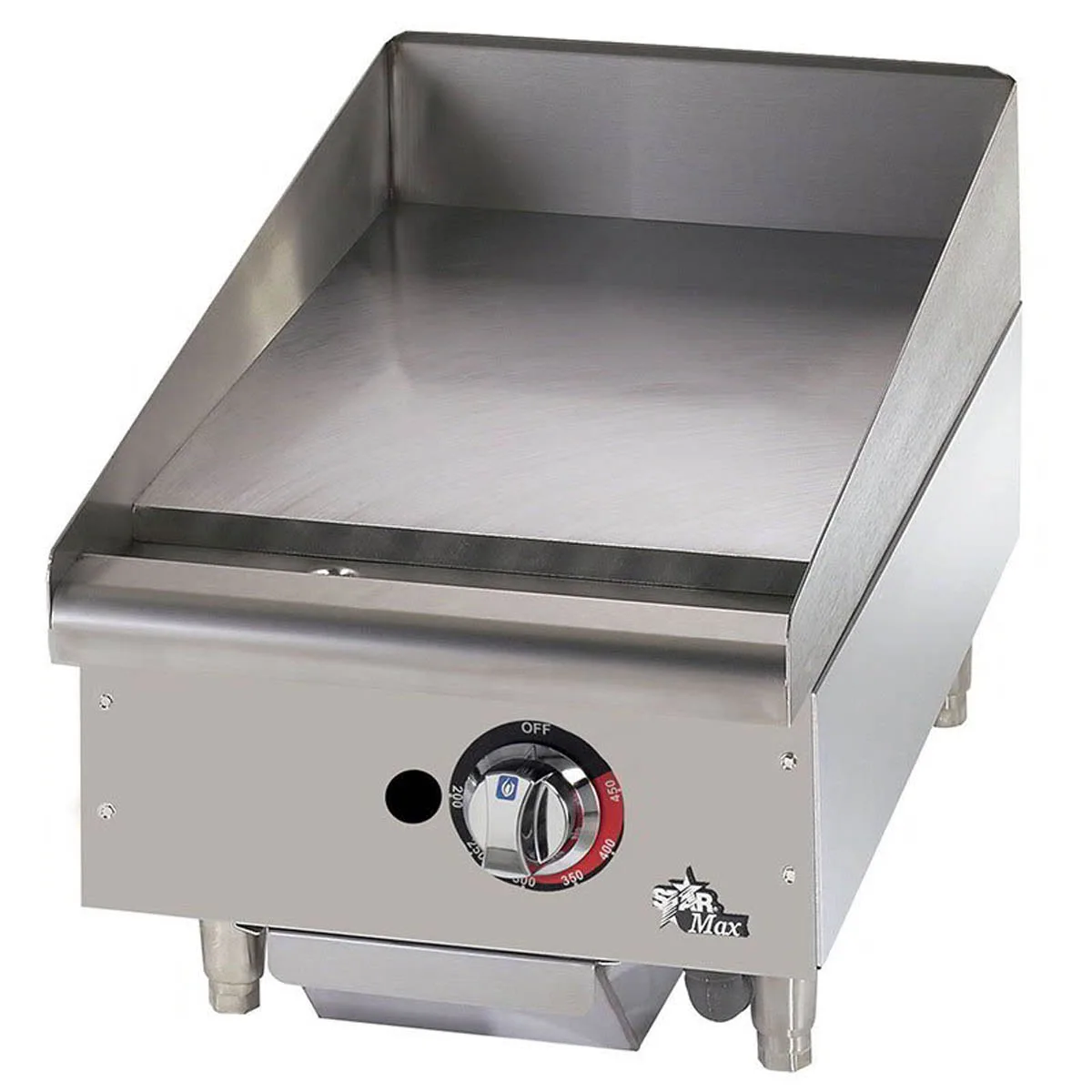Star 615TF 15" Countertop Thermostatic Gas Griddle, 1" Steel Plate, 28.300 BTU