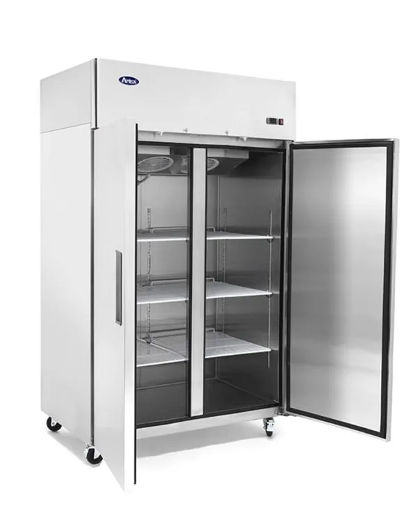 Atosa USA MBF8002GR 51" Two Solid Door Reach-In Freezer, Top Mount, 43.2 cu. ft.