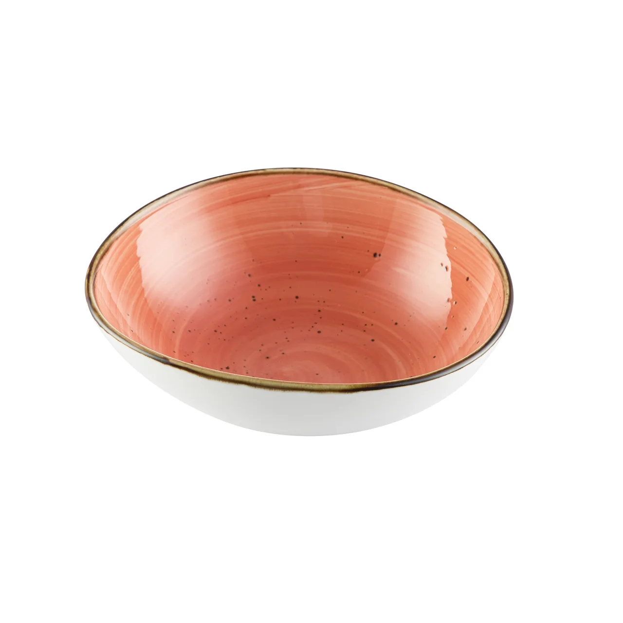 CAC China TUS-B7-CRL - Tucson 20‑Oz Porcelain Bowl, 7½" Dia, 2‑5⁄8" H, Glaze, Dishwasher - 1 Dozen