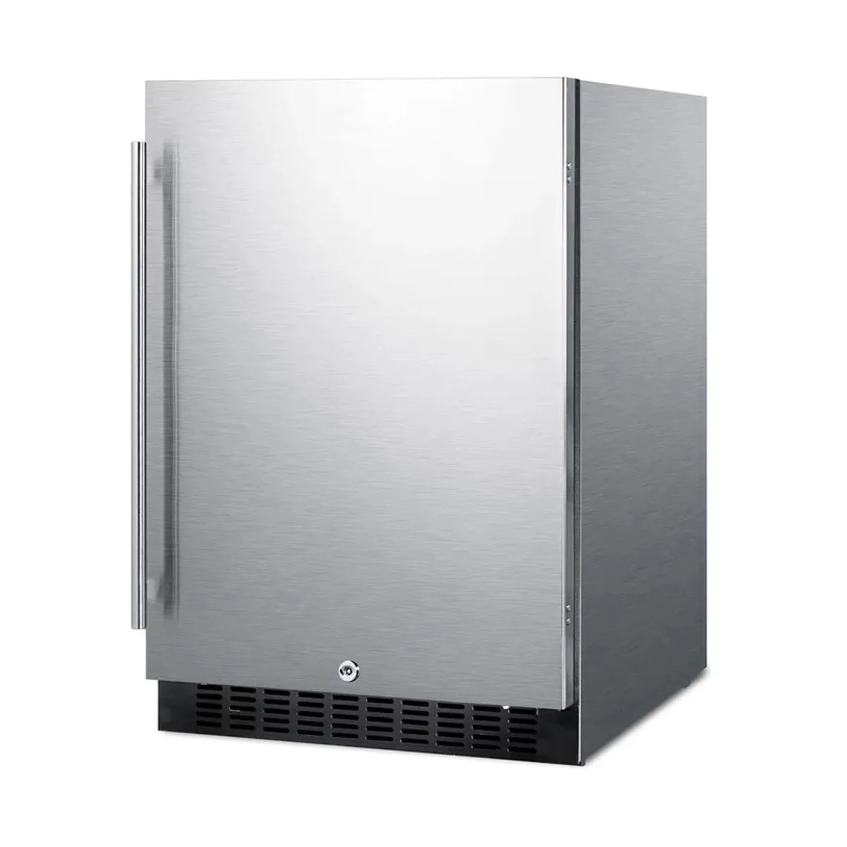 Summit FF64BCSS 24" Built-in or Freestanding Refrigerator, Stainless Steel, 4.6 cu. ft.