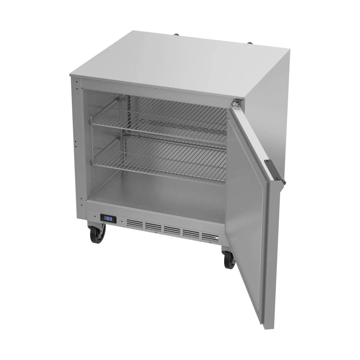 Beverage Air UCF32AHC 32" 1-Door Undercounter Freezer, Stainless Steel Exterior, 7.2 cu. ft.
