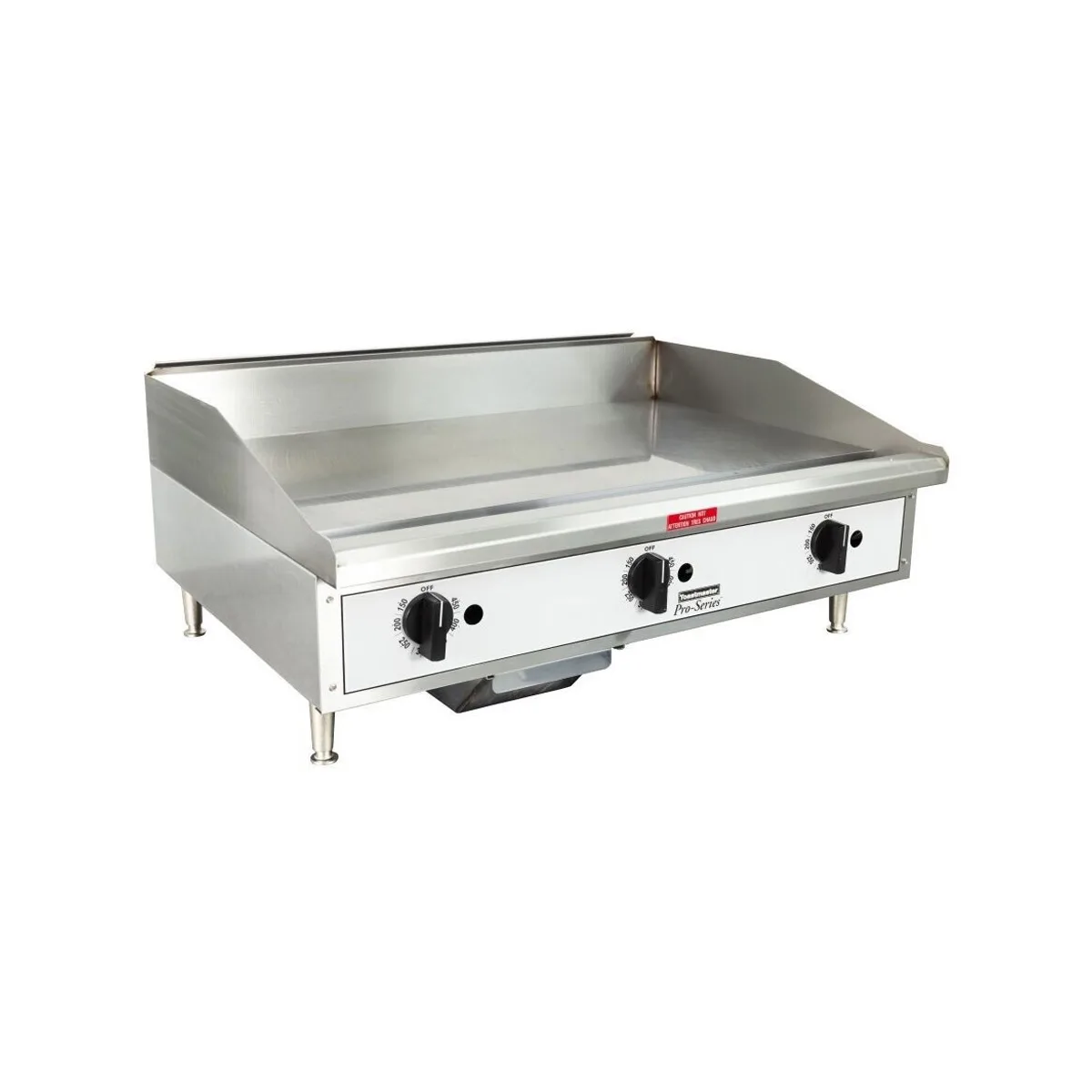 Toastmaster TMGT36 36" Countertop Thermostatic Gas Griddle, 3/4" Steel Plate, 60.000 BTU