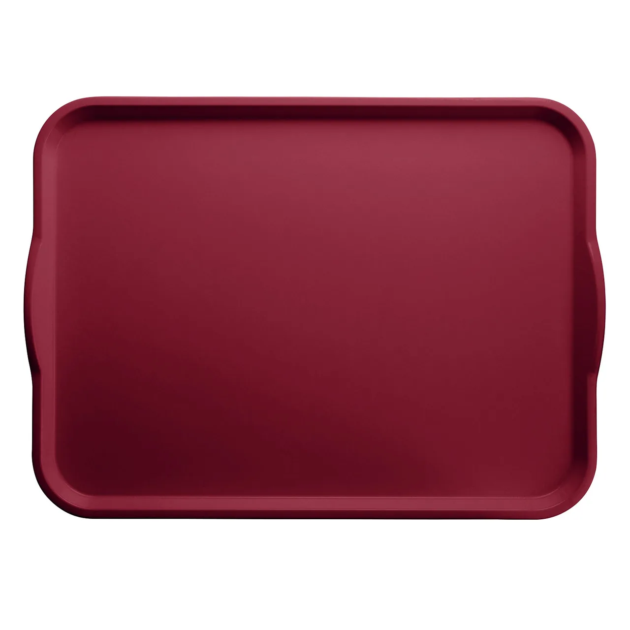 Cambro 1418H505 - Dietary Tray, 14" x 18" Rectangular Fiberglass, Cherry Red, NSF, Made in USA