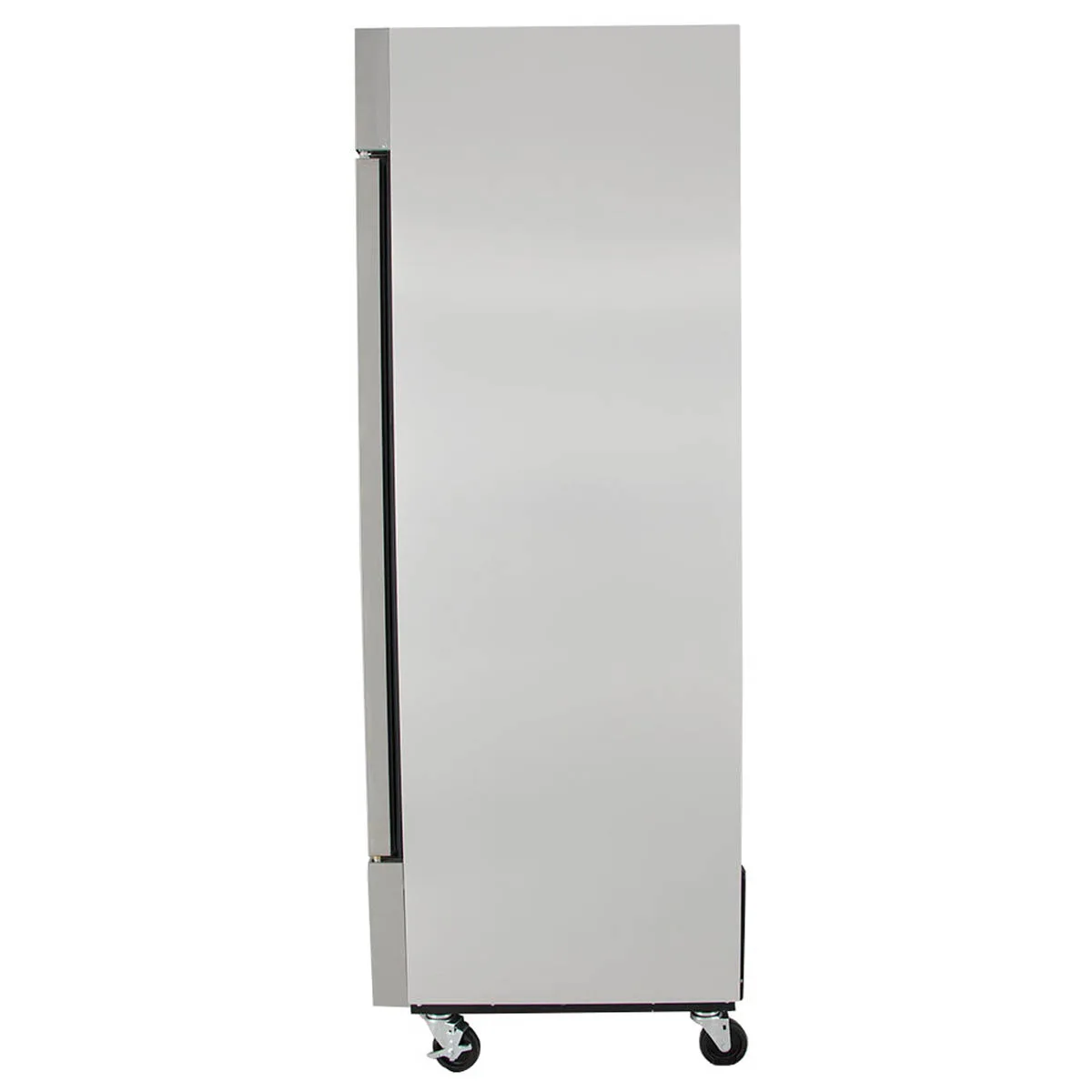 True T-49FG-HC~FGD01 54" 2-Glass Door Reach-In Freezer, Bottom Mounted, 49 cu. ft., Stainless Steel Front, Aluminum Sides