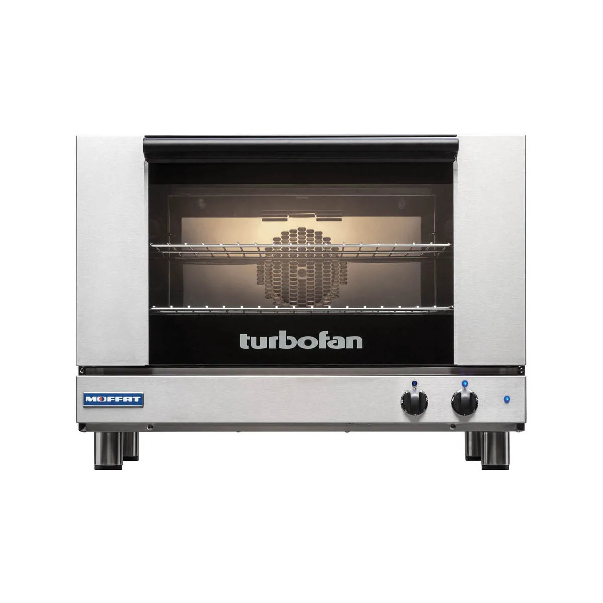 Moffat E27M2 Single-Deck Full-Size Electric Convection Oven w/ Manual Controls, Countertop