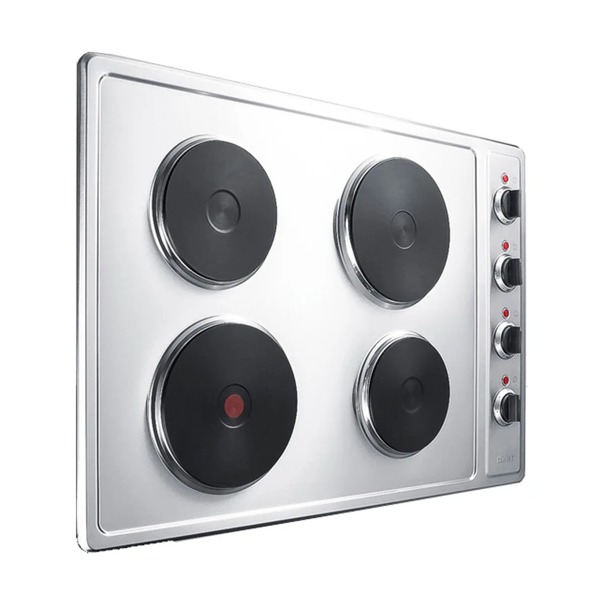 Summit CSD4B300 30" Electric Built-In CookTop w/ (4) Solid Burners, Manual Controls, 5.5 kW, 230v