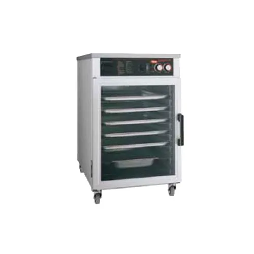 Hatco FSHC-7-1-120-QS 1-Section Heated Holding Cabinet, 1-Door, Clear Door, 7 Slides, Stainless Steel, 31"-36"H
