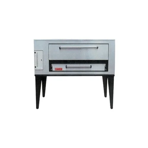 Marsal SD-1048 Gas Single Deck Pizza Oven, 10"H x 36" x 48" Baking Chamber