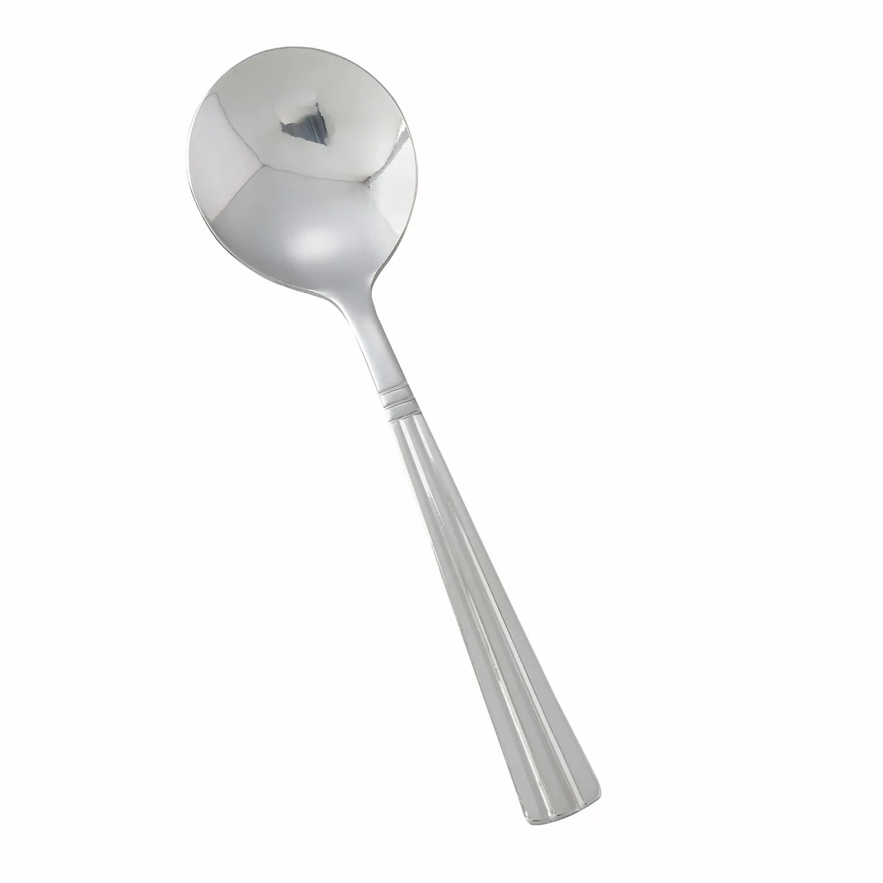 Winco 0007-04 - Bouillon Spoon, 5-5/8" (5"-6") 18/0 Stainless Steel Heavy Mirror Finish - 1 Dozen